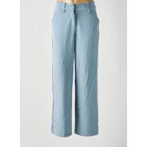 VILA - Pantalon large bleu en polyester - Femme - Taille 36 - Modz