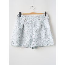 NAF NAF - Short bleu en polyester - Femme - Taille 40 - Modz