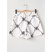 KENDALL + KYLIE - Short blanc en coton - Femme - Taille 34 - Modz