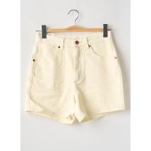 WRANGLER - Short jaune en coton - Femme - Taille W27 - Modz