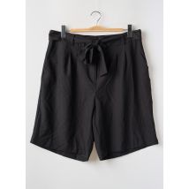ONLY CARMAKOMA - Bermuda noir en polyester - Femme - Taille 48 - Modz