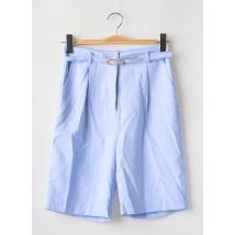 LILI SIDONIO - Bermuda bleu en polyester - Femme - Taille 36 - Modz