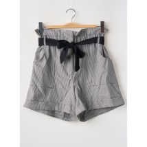 NAF NAF - Short noir en polyester - Femme - Taille 40 - Modz