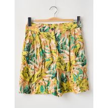 MNG - Bermuda vert en viscose - Femme - Taille 38 - Modz