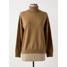 ARTLOVE - Pull col roulé beige en polyester - Femme - Taille 34 - Modz