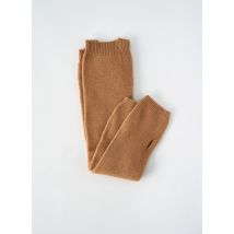 CECILE WANG - Mitaines marron en viscose - Femme - Taille TU - Modz