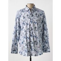MISE AU GREEN - Chemise manches longues bleu en coton - Homme - Taille XL - Modz