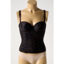 MARIE JO - Corset noir en polyamide - Femme - Taille 95B - Modz