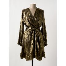 BY ONE - Robe mi-longue or en polyester - Femme - Taille 42 - Modz
