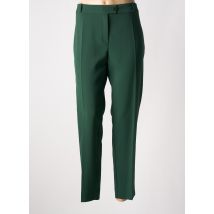 HIPPOCAMPE - Pantalon droit vert en polyester - Femme - Taille 42 - Modz
