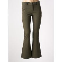 HAPPY - Jean coupe flare vert en coton - Femme - Taille W34 - Modz