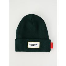 HELLO HOSSY - Bonnet vert en coton - Enfant - Taille TU - Modz