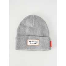 HELLO HOSSY - Bonnet gris en coton - Fille - Taille TU - Modz