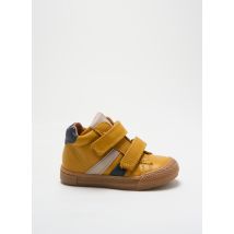 NÖRVIK - Baskets jaune en cuir - Garçon - Taille 22 - Modz