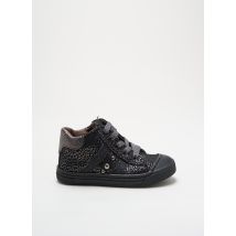 POLDINO - Baskets noir en cuir - Fille - Taille 24 - Modz