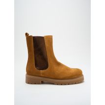BELLAMY - Bottines/Boots marron en cuir - Femme - Taille 39 - Modz