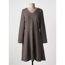 ESCORPION - Robe mi-longue marron en polyester - Femme - Taille 40 - Modz