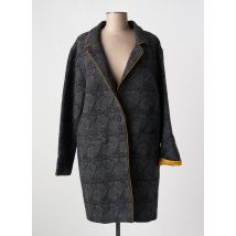 LE PETIT BAIGNEUR - Manteau long gris en coton - Femme - Taille 40 - Modz