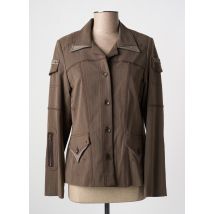 FRED SABATIER - Blazer marron en polyester - Femme - Taille 40 - Modz