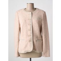 ROFA FASHION GROUP - Veste chic rose en acrylique - Femme - Taille 38 - Modz