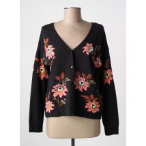 LE PETIT BAIGNEUR - Gilet manches longues noir en acrylique - Femme - Taille 36 - Modz