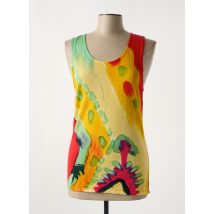 OLIVIER PHILIPS - Débardeur jaune en viscose - Femme - Taille 48 - Modz