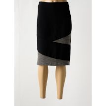 DIAMBRE - Jupe mi-longue noir en polyester - Femme - Taille 42 - Modz
