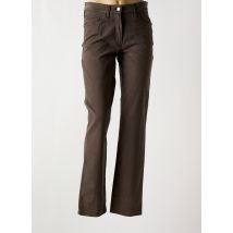 ATELIER GARDEUR - Pantalon slim gris en coton - Femme - Taille 38 - Modz
