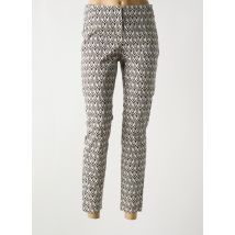 GARDEUR - Pantalon slim marron en coton - Femme - Taille 36 - Modz