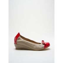 ARIMA - Ballerines rouge en cuir - Femme - Taille 36 - Modz