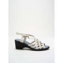 ARCUS - Sandales/Nu pieds blanc en cuir - Femme - Taille 36 - Modz