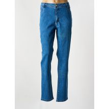 YOULINE - Jeans coupe slim bleu en coton - Femme - Taille 48 - Modz