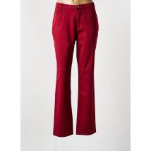 I.QUING - Pantalon slim rouge en coton - Femme - Taille 48 - Modz