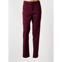 YOULINE - Pantalon slim violet en coton - Femme - Taille 48 - Modz