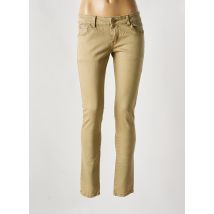 PLACE DU JOUR - Jeans skinny beige en coton - Femme - Taille 40 - Modz
