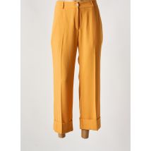 LES ACOLYTES - Pantalon 7/8 jaune en polyester - Femme - Taille 36 - Modz