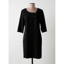HIPPOCAMPE - Robe mi-longue noir en polyester - Femme - Taille 38 - Modz
