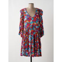 VINTAGE LOVE - Robe courte rose en viscose - Femme - Taille 36 - Modz