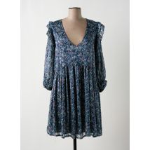 VINTAGE LOVE - Robe courte bleu en polyester - Femme - Taille 36 - Modz
