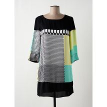 BE GIRL - Robe courte noir en polyester - Femme - Taille 38 - Modz