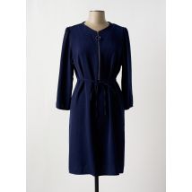 BY MEG - Robe mi-longue bleu en polyester - Femme - Taille 44 - Modz