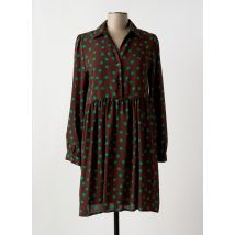 MY LILI - Robe mi-longue marron en polyester - Femme - Taille TU - Modz
