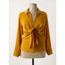JEFF GALLANO - Chemisier jaune en polyester - Femme - Taille 42 - Modz