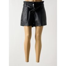 SOFTY - Short noir en polyurethane - Femme - Taille 42 - Modz