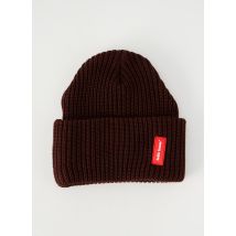 HELLO HOSSY - Bonnet marron en coton - Homme - Taille TU - Modz