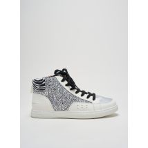 VANESSA WU - Baskets argent en textile - Femme - Taille 40 - Modz