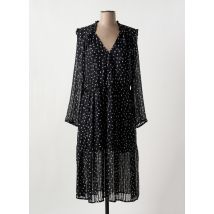 CHERRY PARIS - Robe mi-longue noir en polyester - Femme - Taille 40 - Modz
