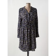 FRANSA - Robe mi-longue bleu en viscose - Femme - Taille 38 - Modz