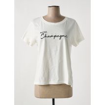 ICHI - T-shirt blanc en coton - Femme - Taille 34 - Modz