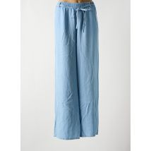 B.YOUNG - Pantalon large bleu en lyocell - Femme - Taille 42 - Modz